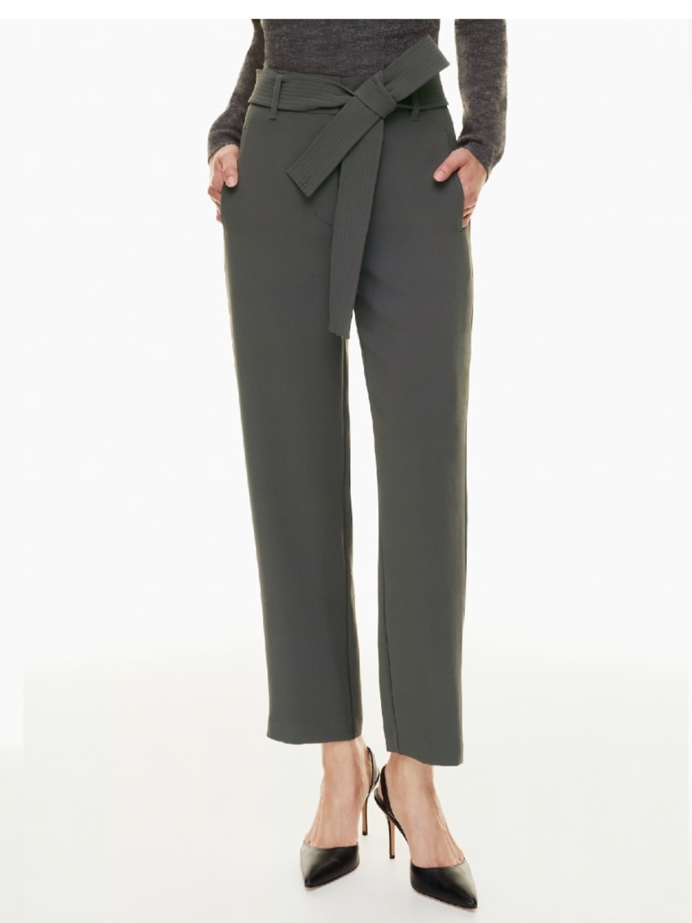 Aritzia Wilfred Geneva Pant Grey 4